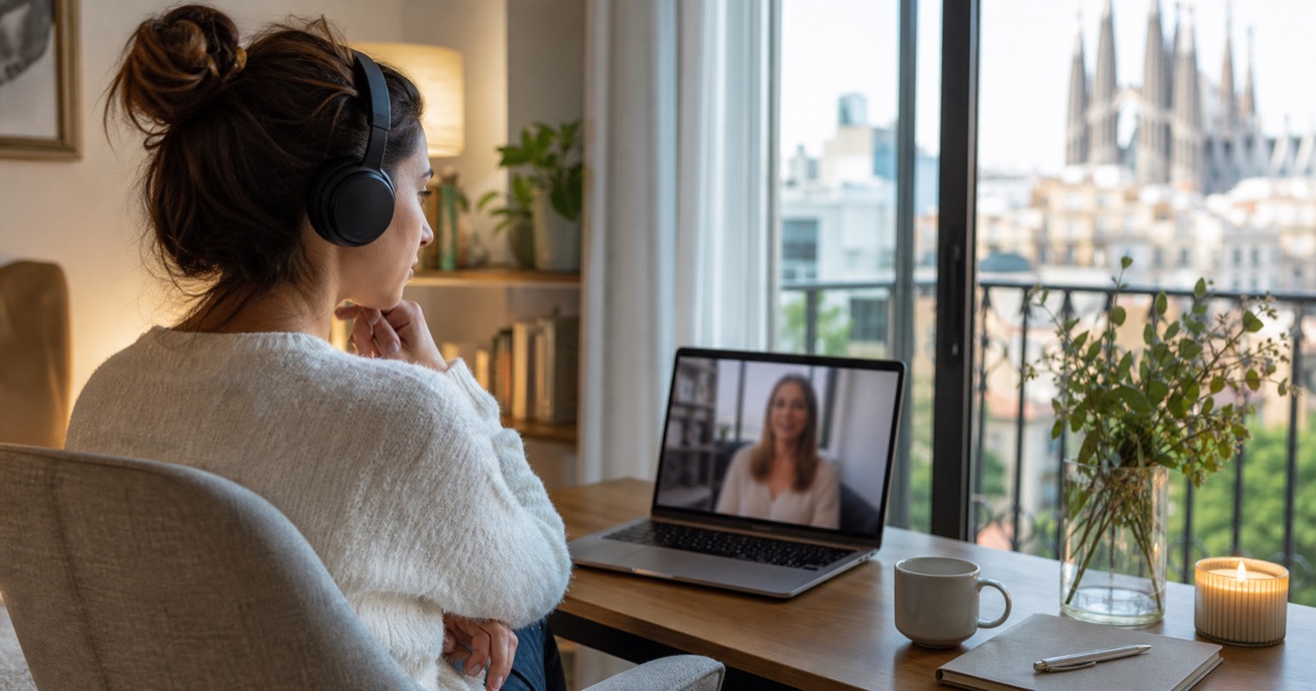 Terapia EMDR online en España: cuándo puede ser adecuada